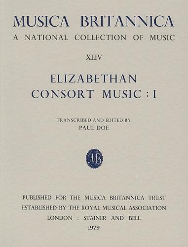 Elizabethan Consort Music I